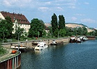 Schleuse Regensburg im Unterwasser